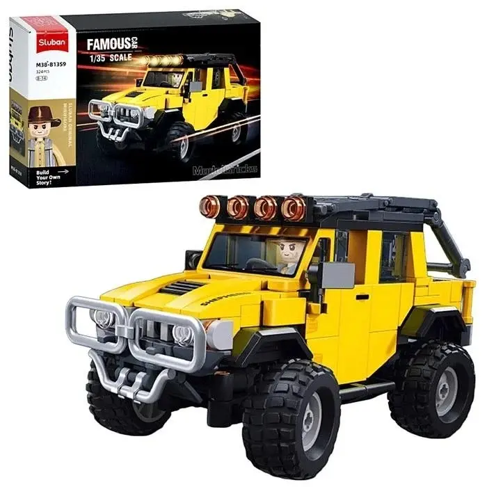 Sluban B1359 Off-Road Wrangler v měřítku 1:35