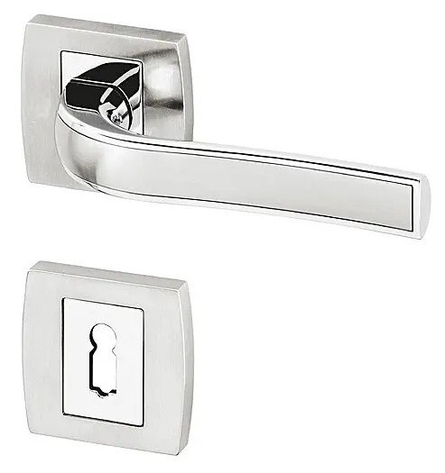 Dveřní kování ACT Graciosa RHR (CHROM/NEREZ), klika-klika,