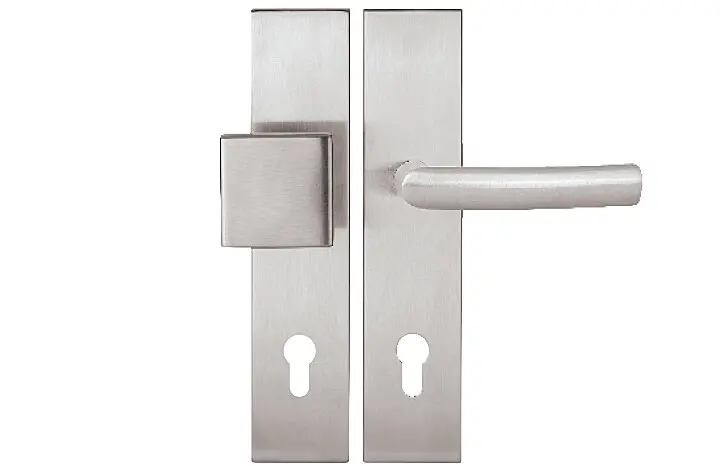 Bezpečnostní kování TWIN COLUMBUS HR H 2094 s klikou BLOCK (E),