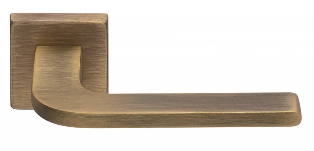 Dveřní kování COBRA Libera (bronz), klika-klika, Bez spodní rozety, COBRA BRONZ