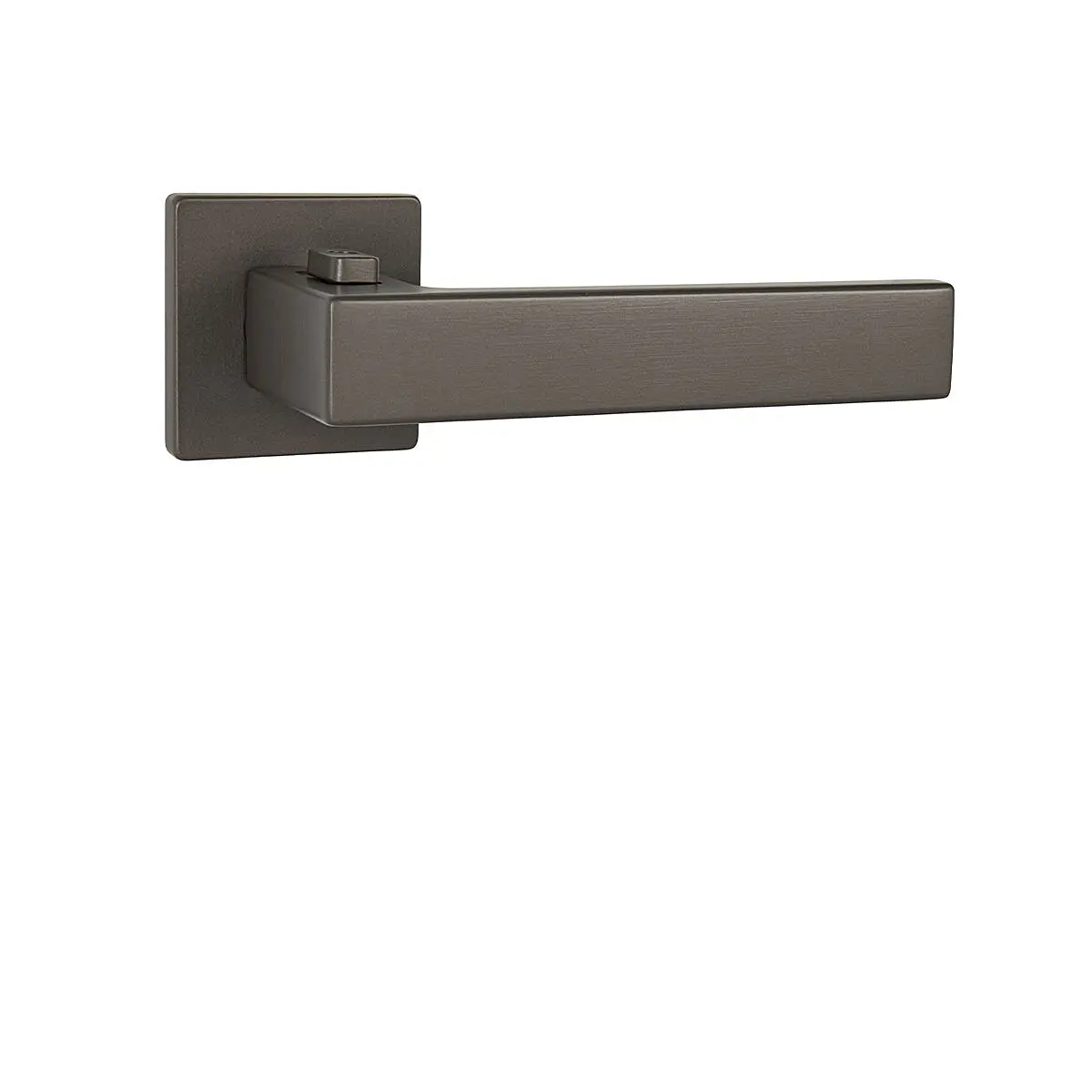 Dveřní kování MP TI - SQUARE - HR 4275Q 7S s uzamykáním, 38-45 mm (T - titan), klika/klika s uzamykáním