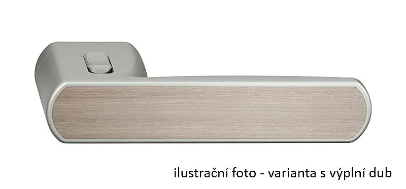 Dveřní kování TWIN ALLEGRA 1618 FAST LOCK (XR - BEZ VÝPLNĚ), klika/klika s uzamykáním