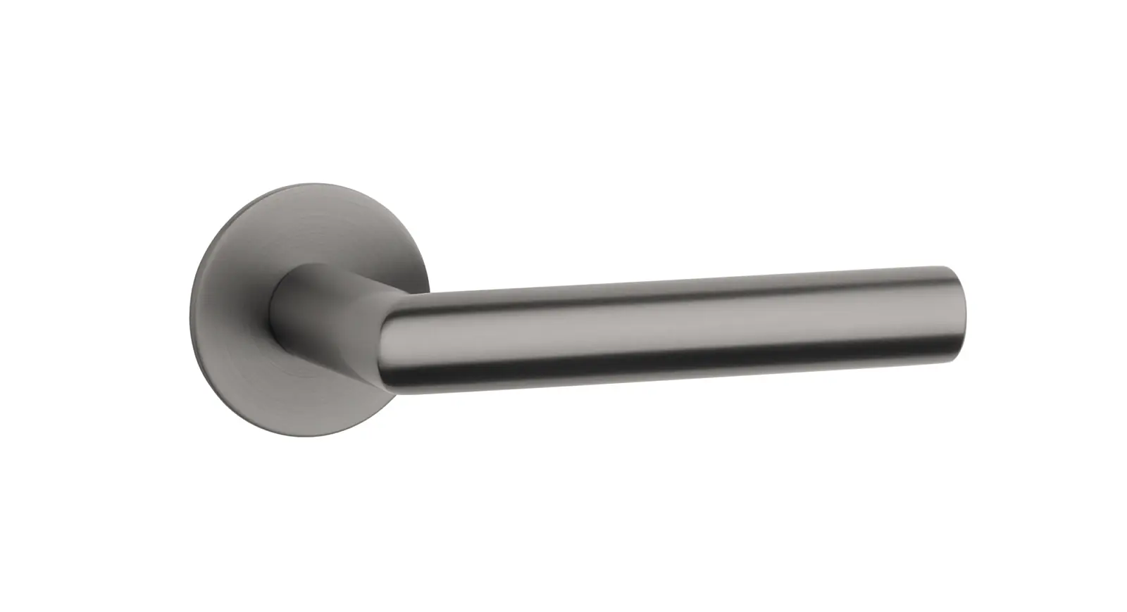 Dveřní kování MP SH - OVAL - R 1750 3SM (T PVD - Titan PVD), klika-klika, Bez spodní rozety, MP Titan
