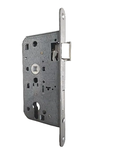 Mechanický protipožární zadlabací zámek MP DK 180 (Stříbrná),