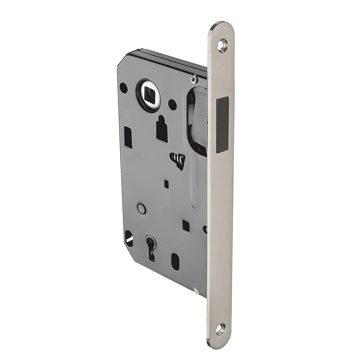 Magnetický zámek MP TI - 3597 BB 90 (NP - Nikl perla), Otvor pro obyčejný klíč BB, MP NP (nikl perla), 90 mm