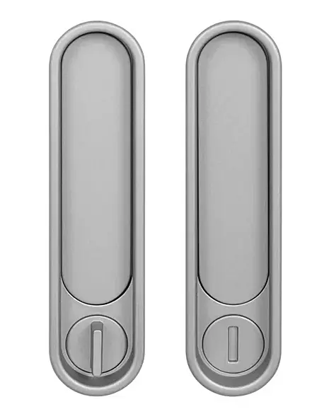 Mušle na posuvné dveře MP PR 2647Z - WC (CP - chrom perla), Rozeta WC, MP CP (chrom perla)