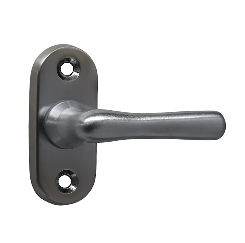 Okenní kování COBRA ELEGANT půloliva malá (OCS - chrom matný), HO půloliva, COBRA OCS (chrom matný)