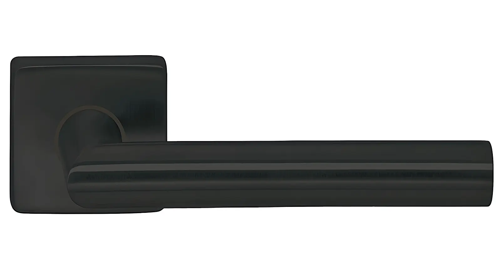 Dveřní kování TWIN LEKO VISION - PLAST (CM - černá matná), klika-klika,