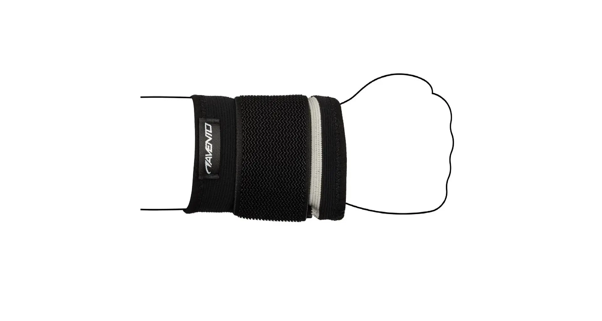 Wrist 44SA bandáž na zápěstí, L-XL