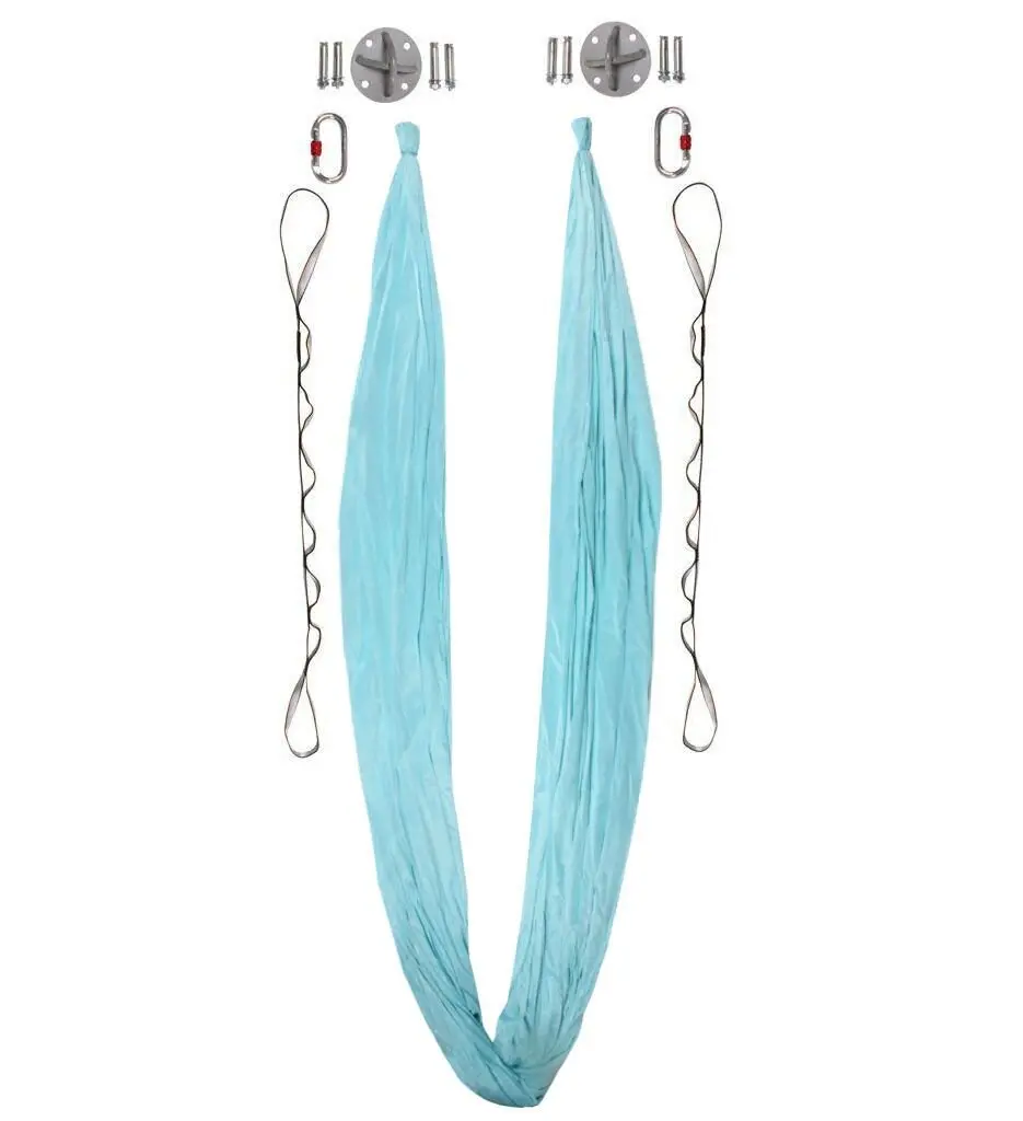 Merco Yoga Hammock 2.8 síť na jógu sky blue