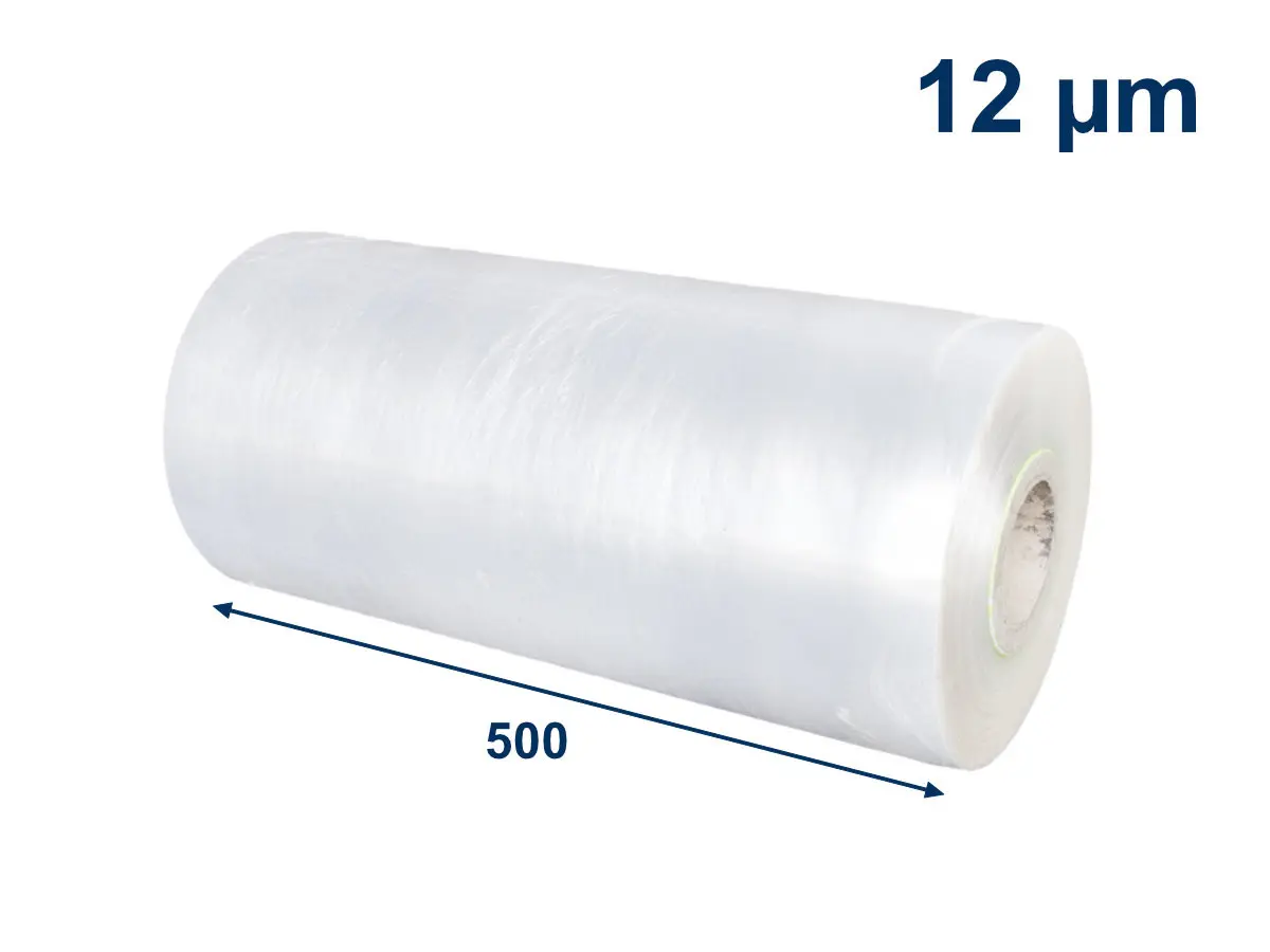 Stretch fólie strojní průtažná NANO 500mm/12µm