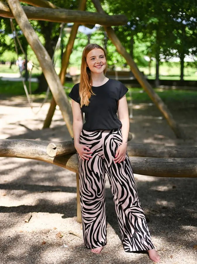 EVONA a.s. Dámské kalhoty MONROE 642 - Dámské kalhoty MONROE 642 642 XXL