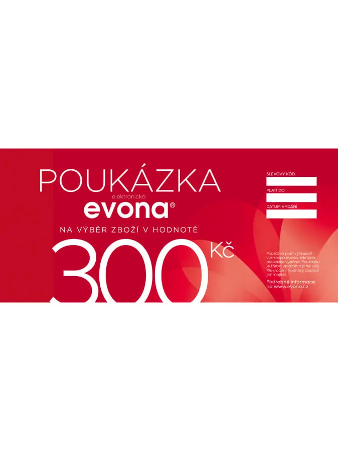 EVONA a.s. Elektronická dárková poukázka 300 - POUKÁZKA 300 EL.