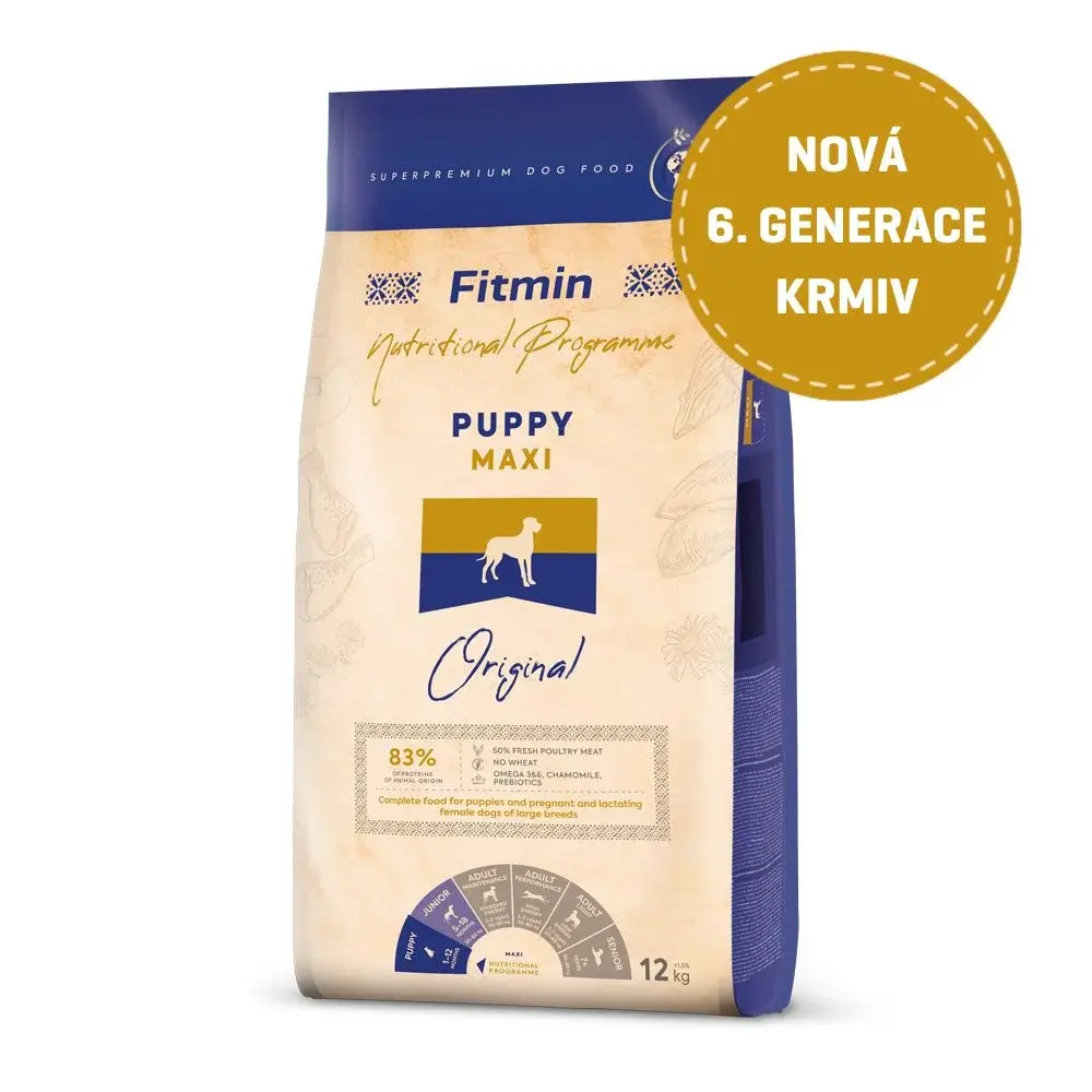 Dibaq a.s. Fitmin dog maxi puppy - 12 kg