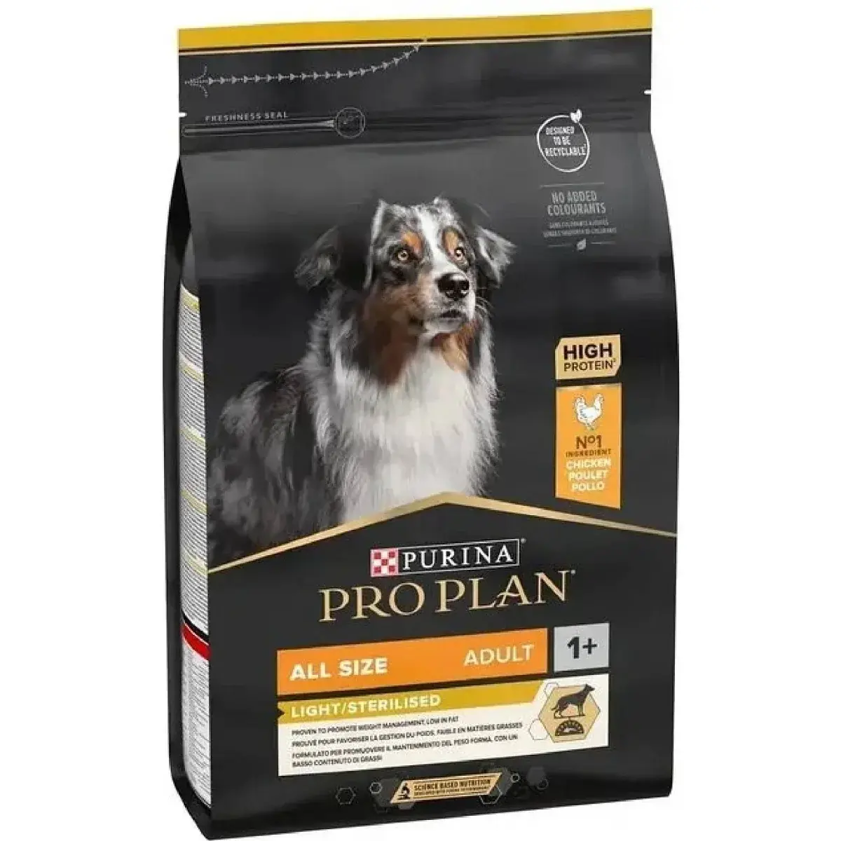 Proplan Dog All Size Adult Optiweight sterilised 3kg
