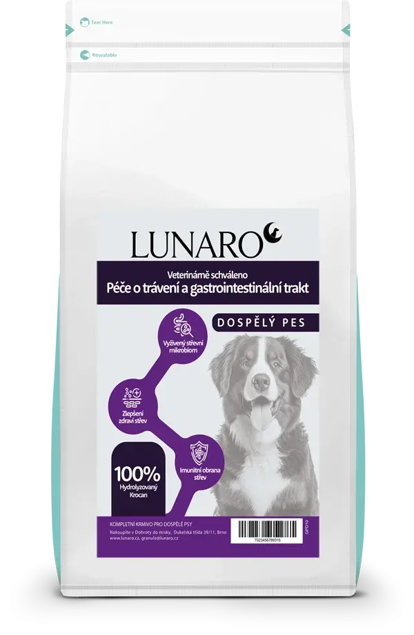 Lunaro VD Gastrointestinal 10kg - krůtí s batáty
