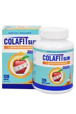 Vitaminové a minerální doplňky Colafit Slim s glukomannanem 120tob
