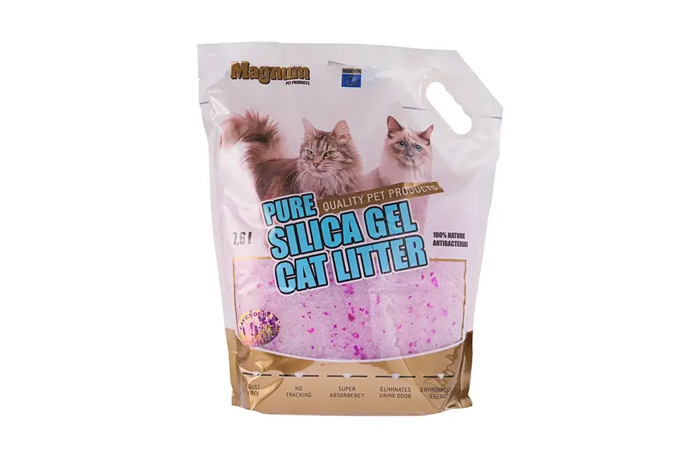 Magnum Dog Food Silica Gel Cat Litter Levander 7,6l