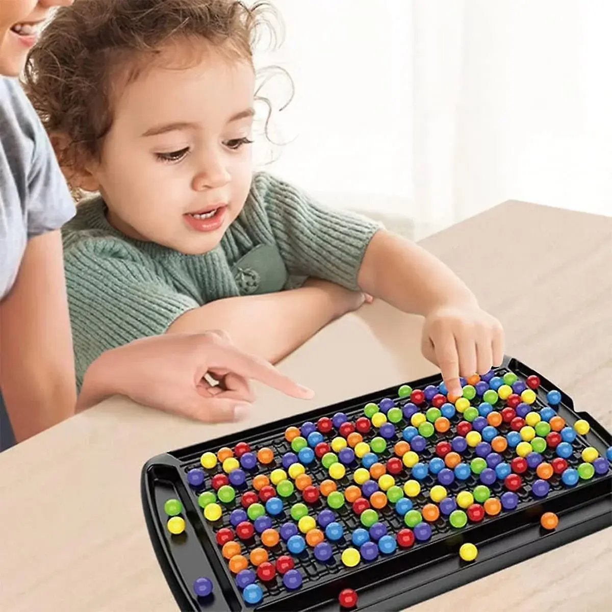 Zaparkorun Duhová hra s kuličkami Puzzle Magic