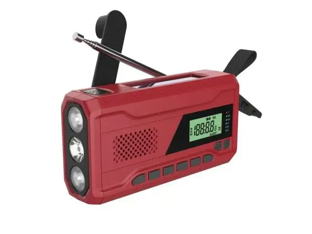 RETOO Přenosné rádio s powerbankou a dynamem - WR-6