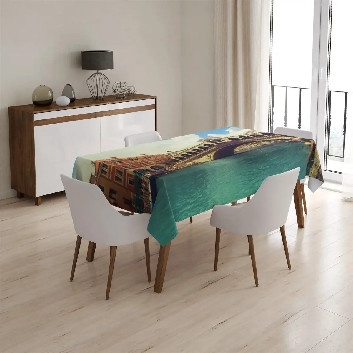 Ubrus Ponte di Rialto - 90x90 cm
