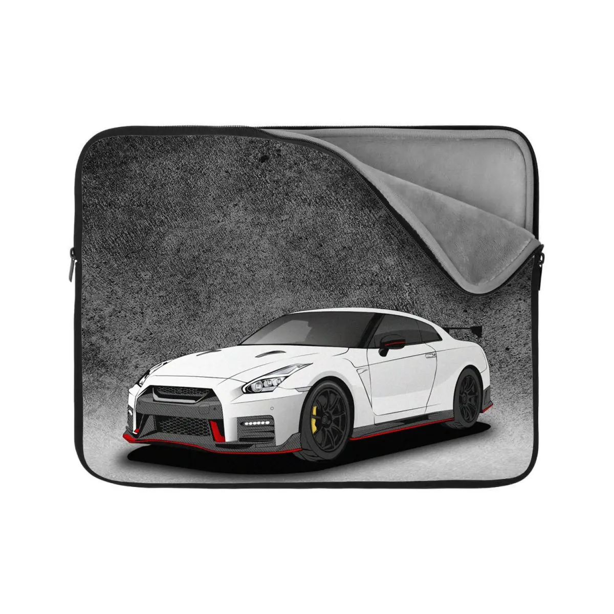 Obal na notebook Nissan GTR 35 Šedý - 13"