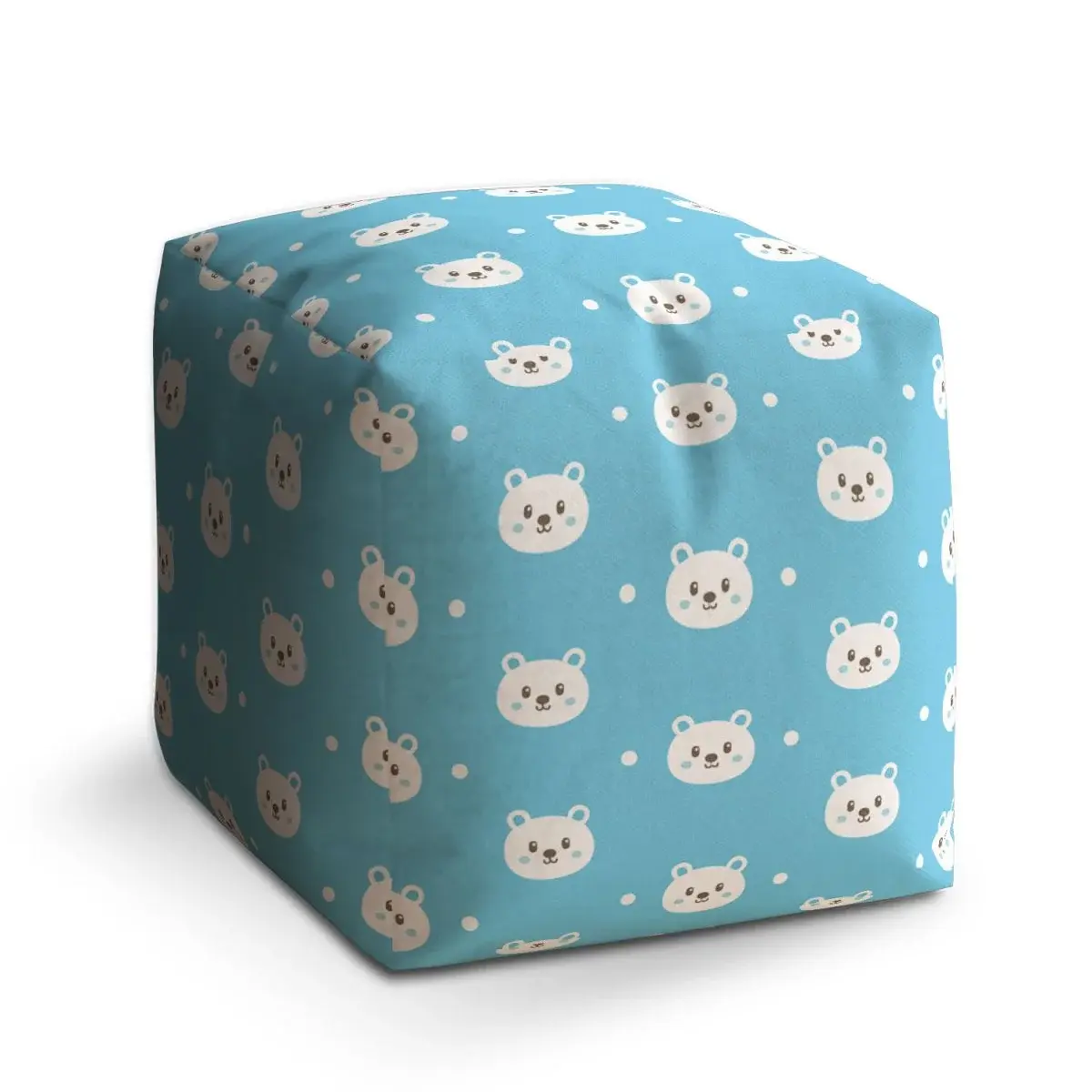 Taburet Cube Medvídci - 60x60x60 cm