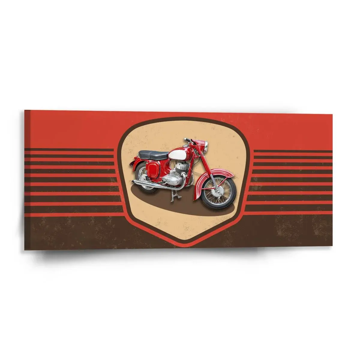 Obraz Jawa panelka Vintage - 110x50 cm