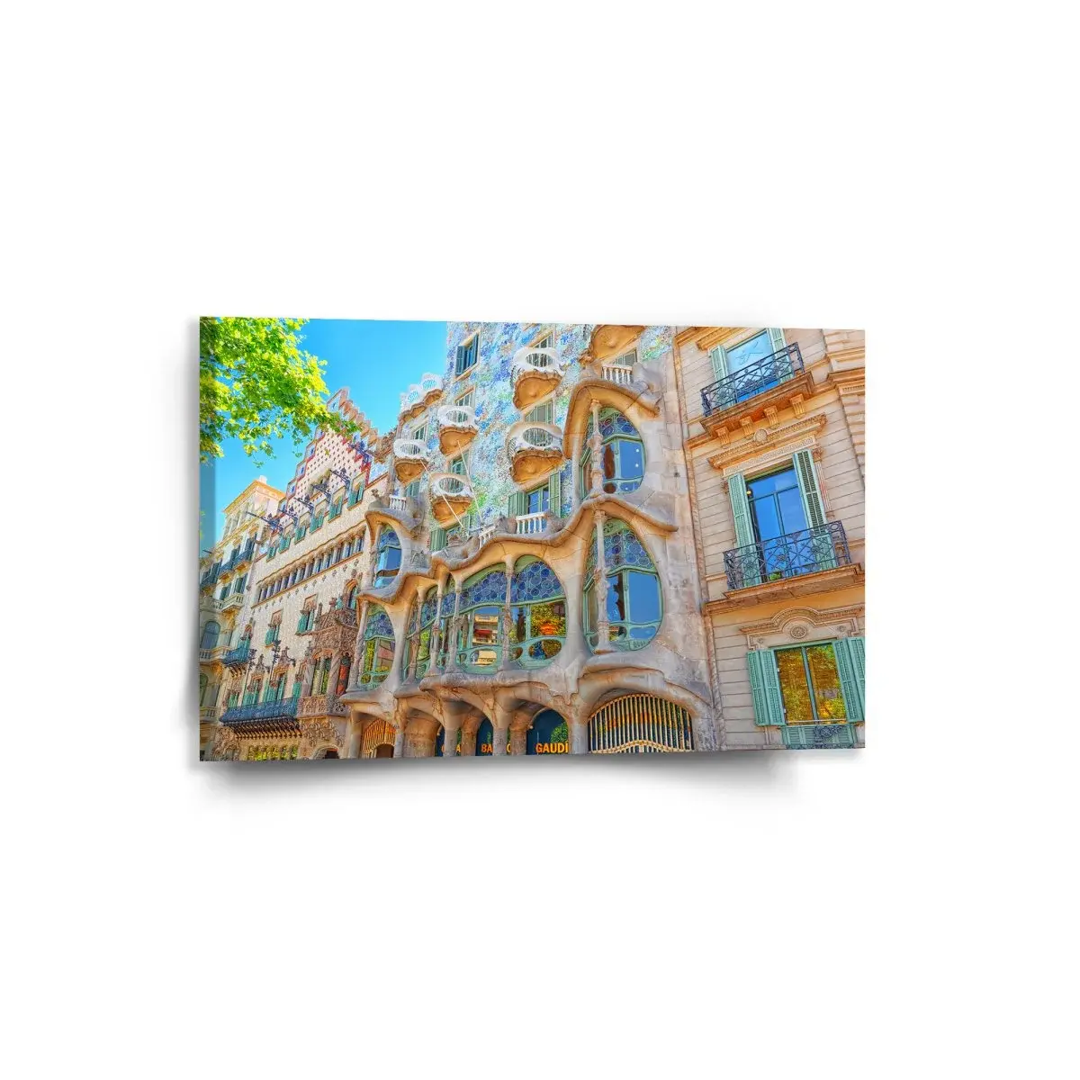 Obraz Barcelona Gaudi Casa Batllo 2 - 60x40 cm