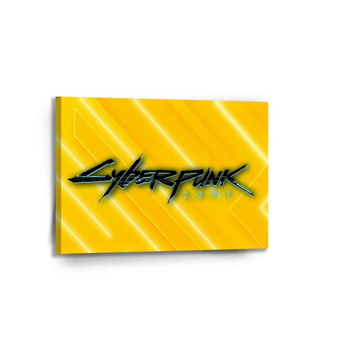 Obraz Cyberpunk 2077 Žlutý - 90x60 cm