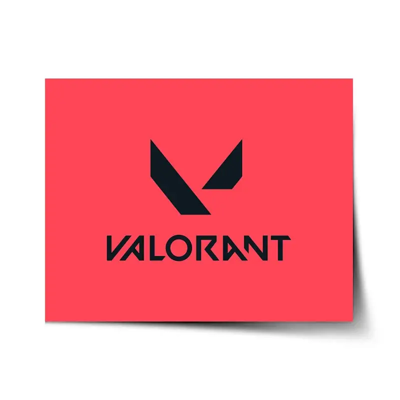 Plakát VALORANT Red - 120x80 cm