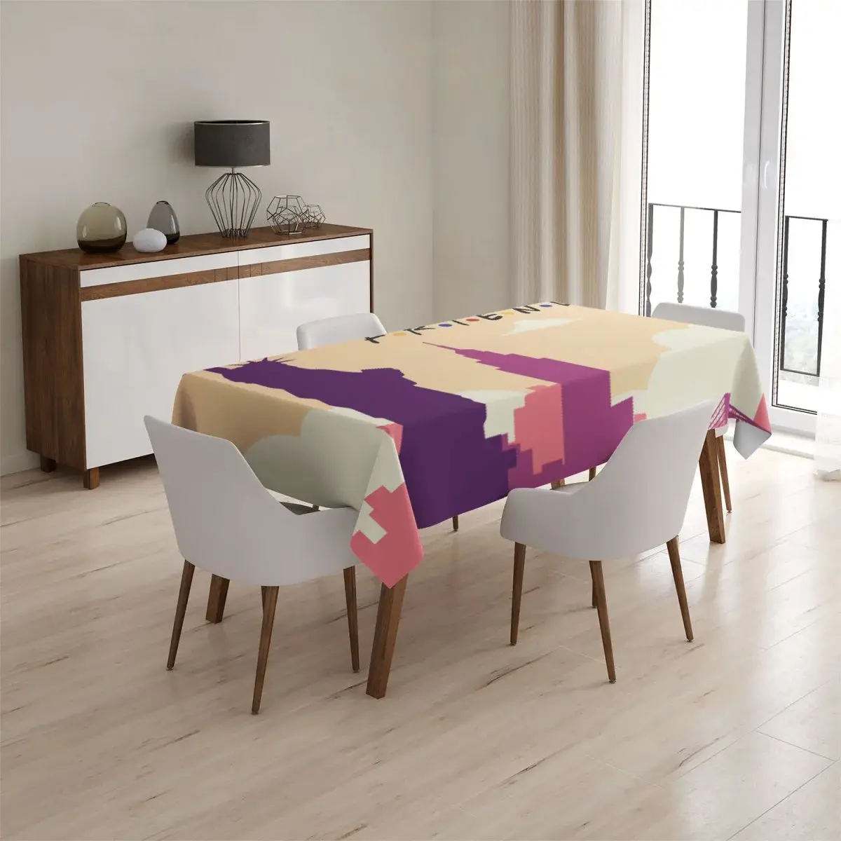 Ubrus Seriál Přátelé FRIENDS Socha Svobody - 145x240 cm