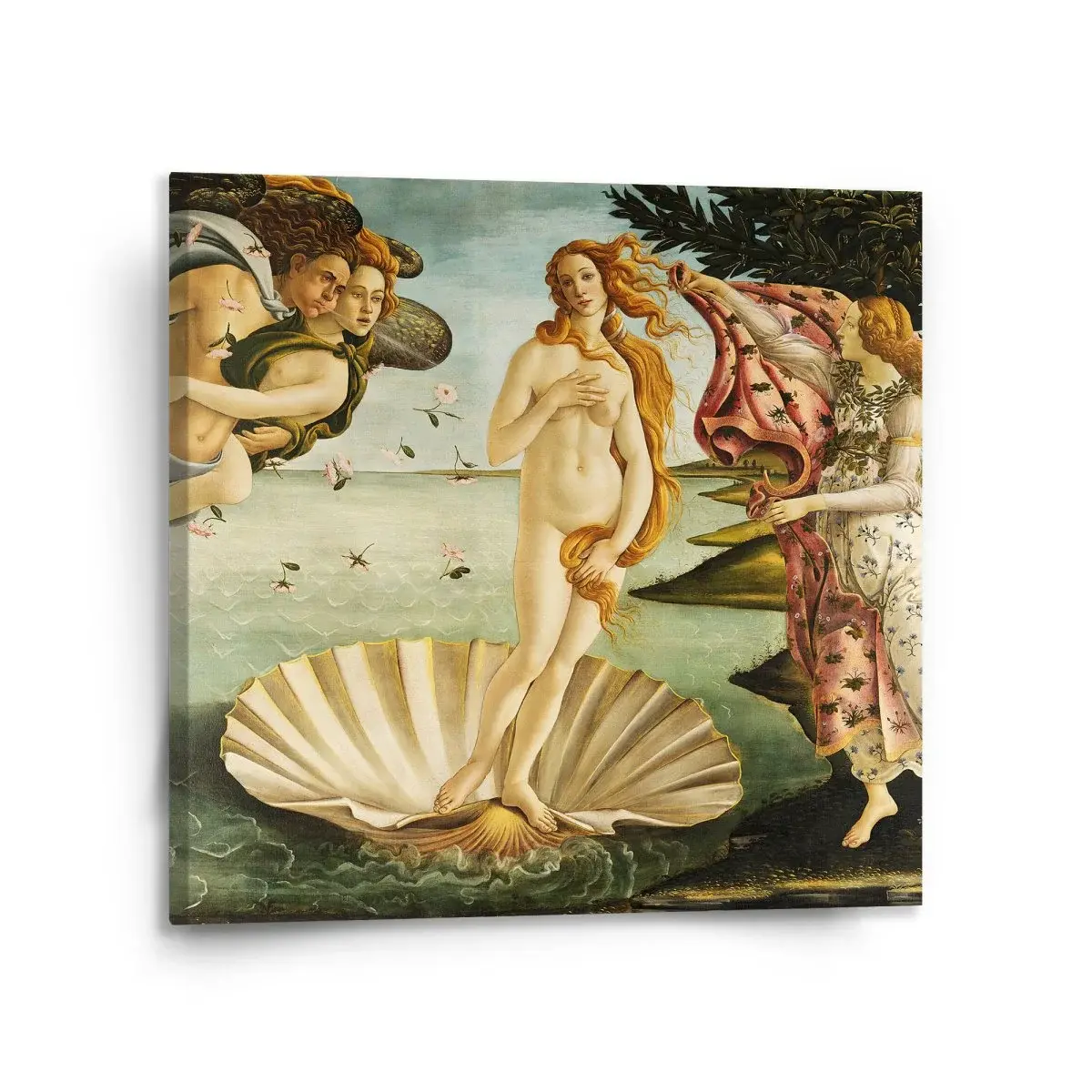 Obraz Zrození Venuše - Sandro Botticelli - 110x110 cm