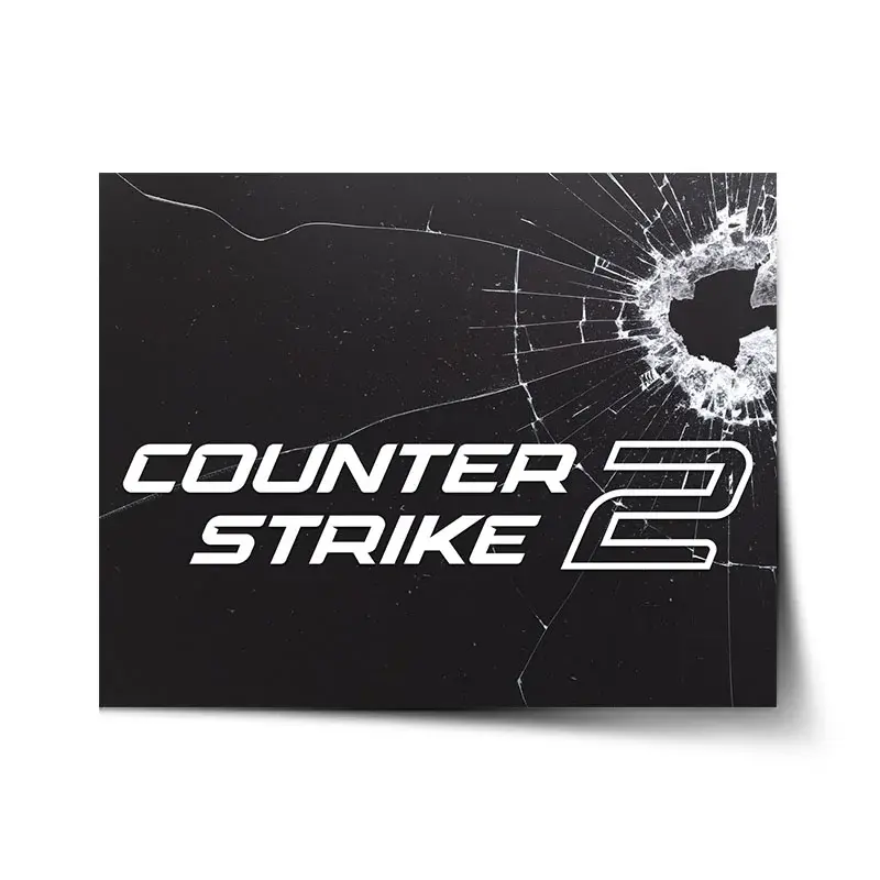 Plakát Counter Strike 2 Průstřel - 120x80 cm
