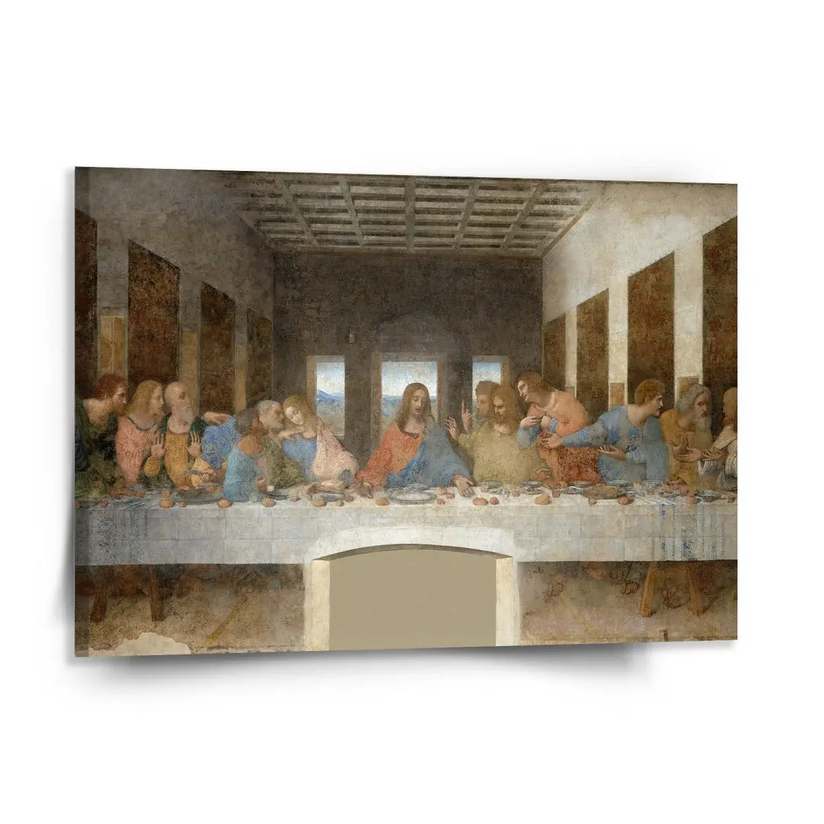 Obraz Poslední večeře - Leonardo da Vinci - 150x110 cm