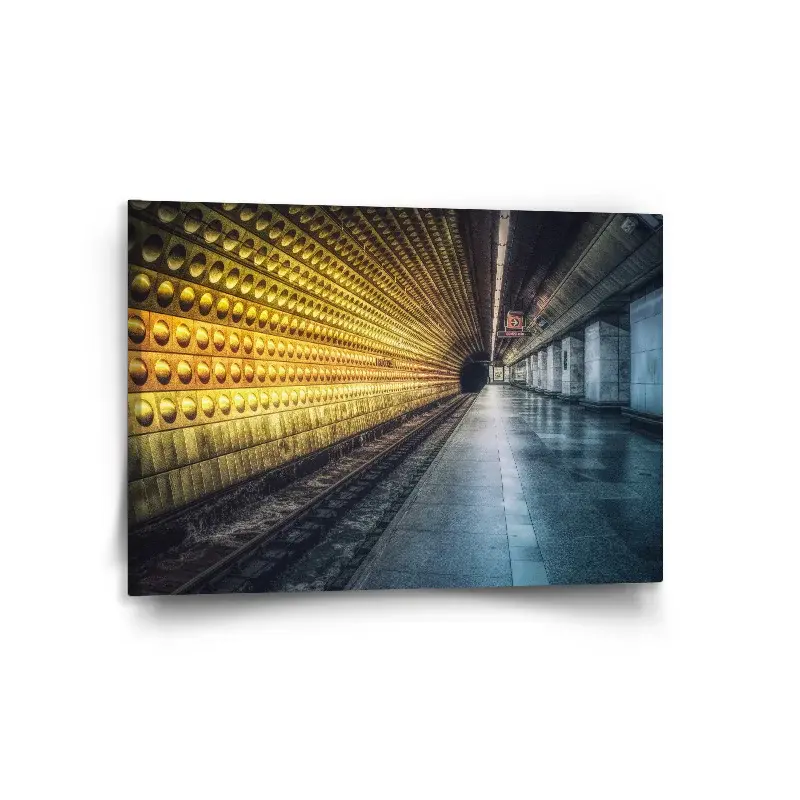 Obraz Pražské metro - 120x80 cm