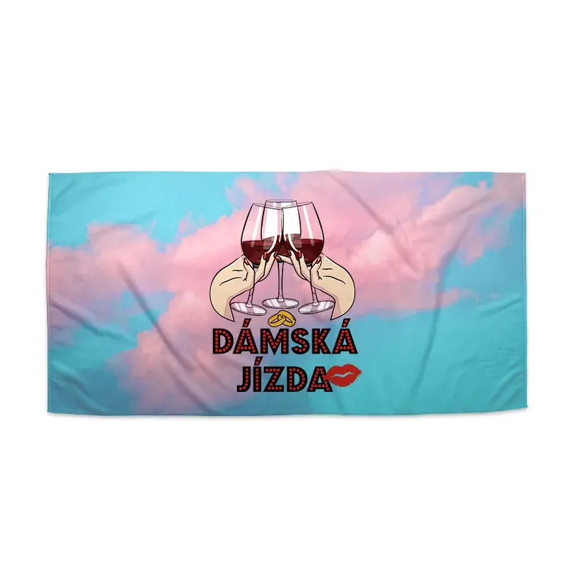 Ručník Dámská jízda - 30x50 cm