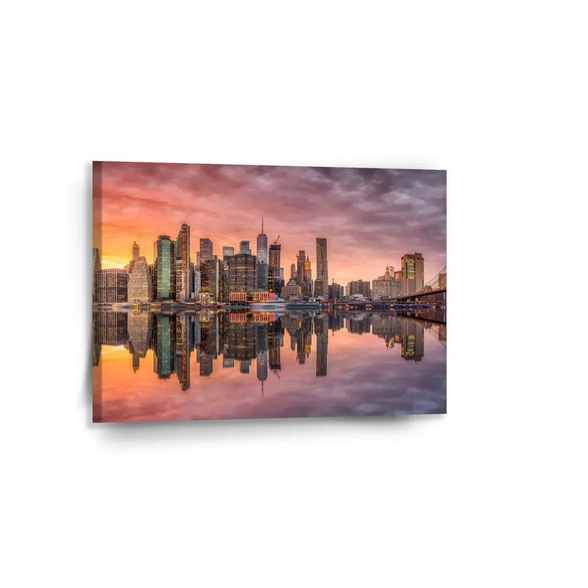 Obraz New York Západ slunce - 90x60 cm