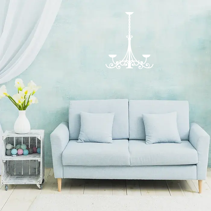 Samolepka na zeď: Lustr - 50x60 cm