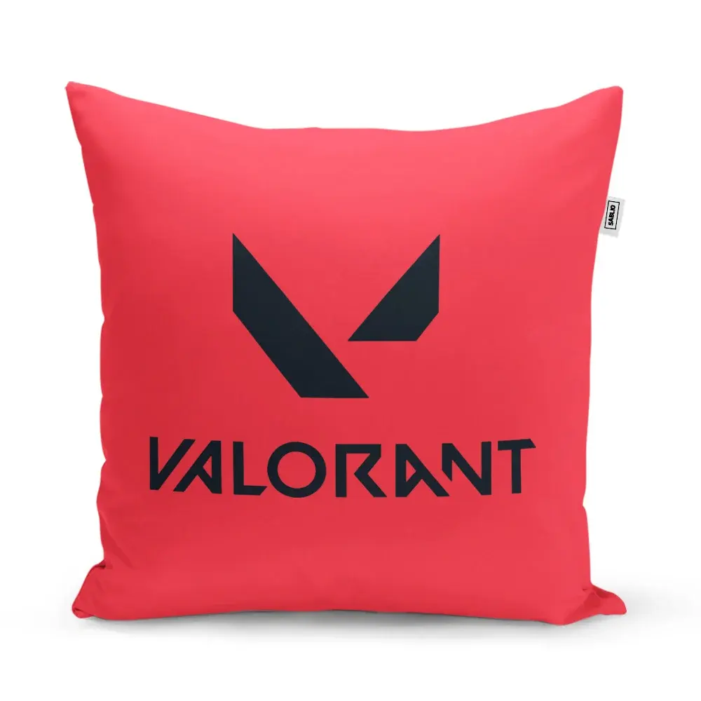 Polštář VALORANT Red - 50x50 cm