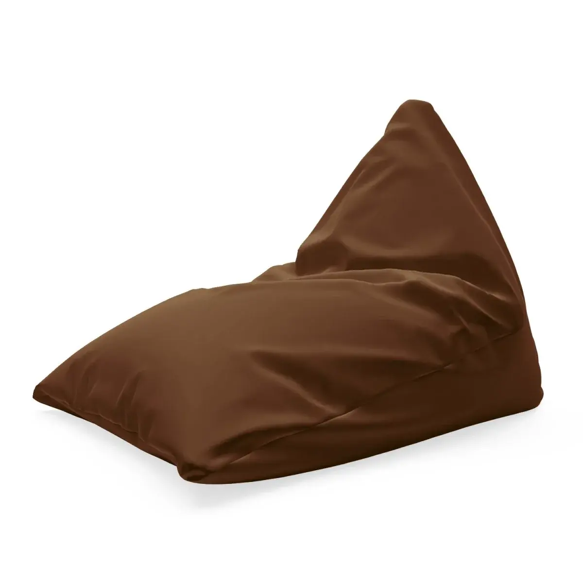 Sedací vak Triangl Hnědá: 120 x 100 x 100 cm