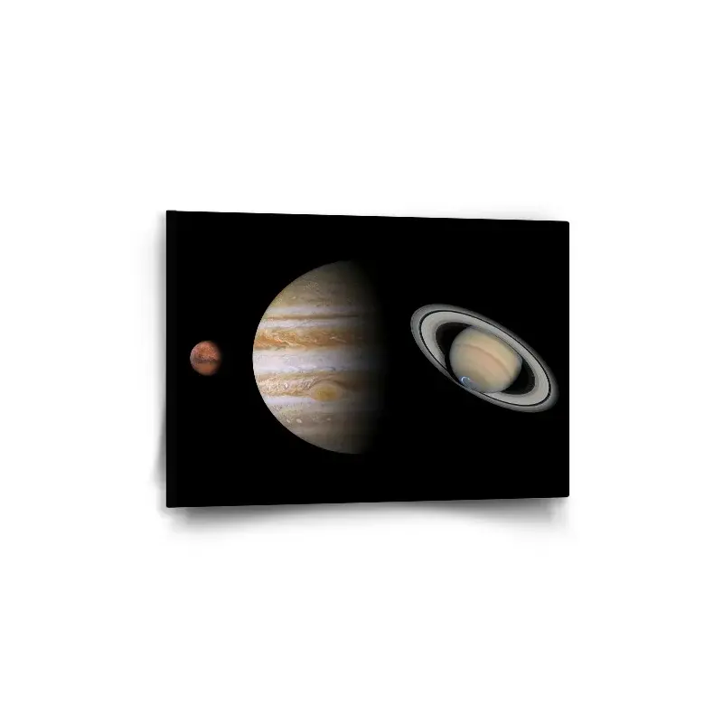Obraz Planety a slunce - 60x40 cm