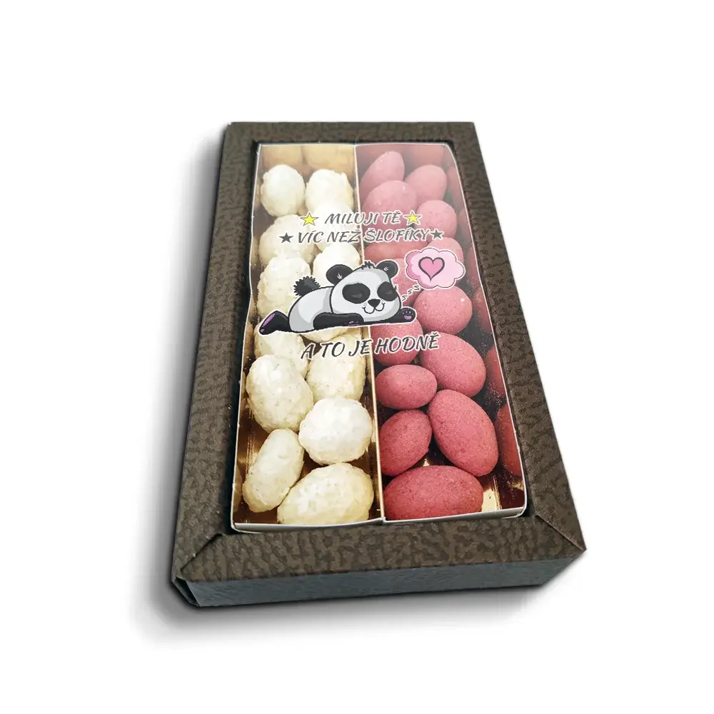 Mandle v čokoládě Miluji tě víc než šlofíky - 2x 80g