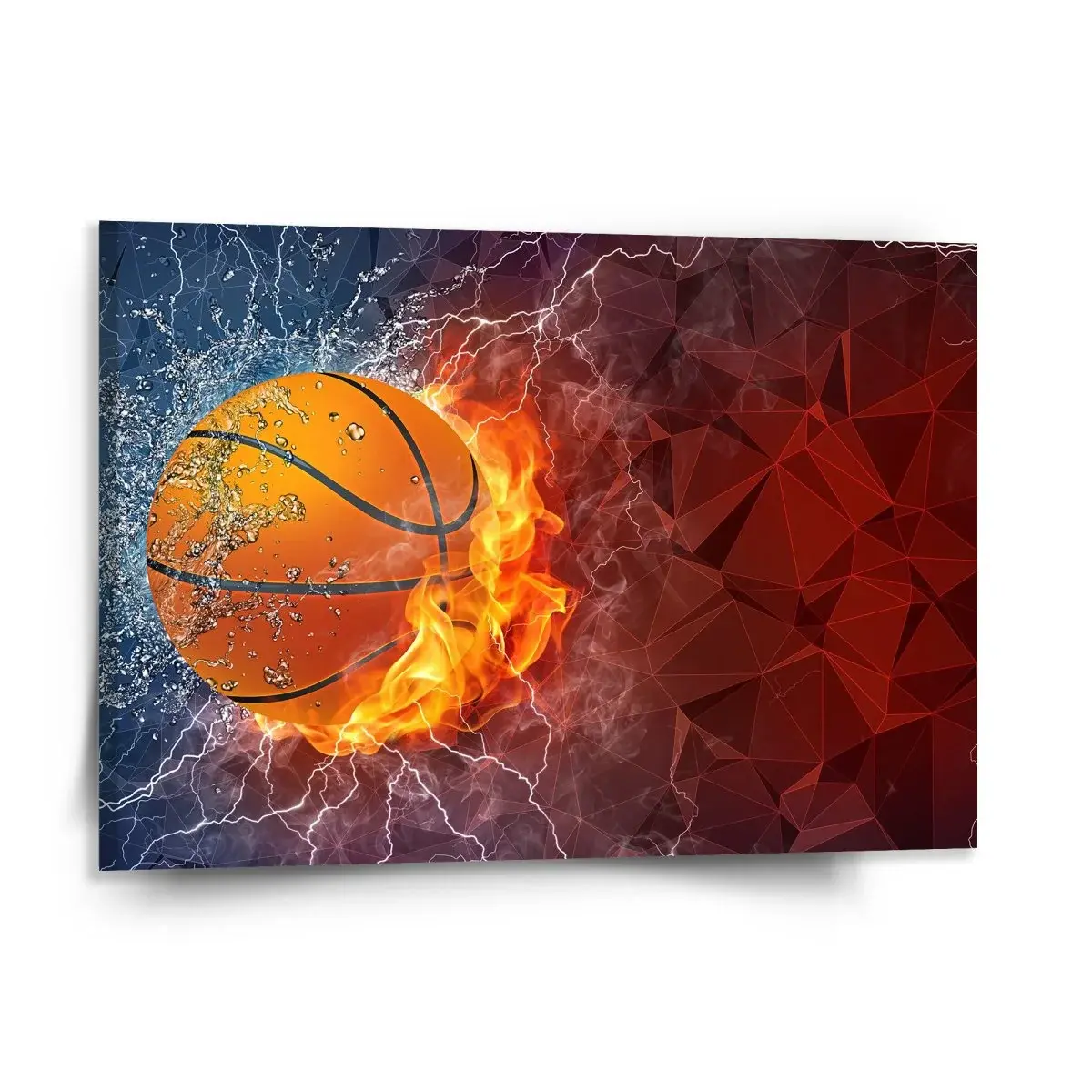 Obraz Basketbalový míč - 150x110 cm