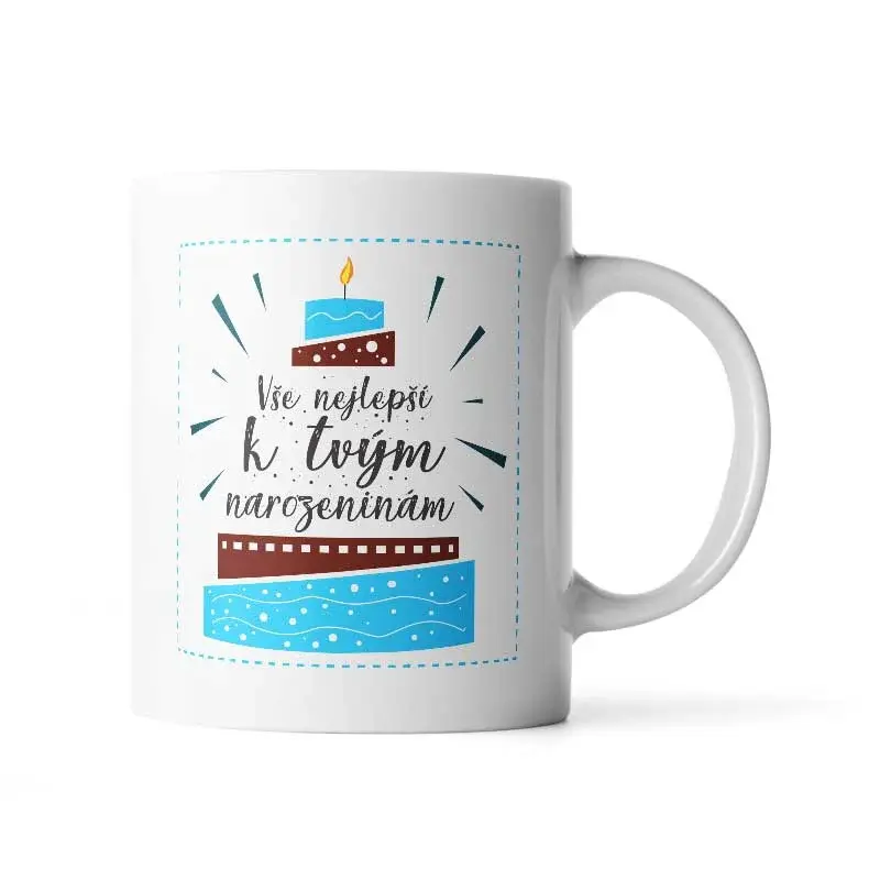 Hrnek Vše nejlepší k tvým narozeninám - 890 ml - XXL