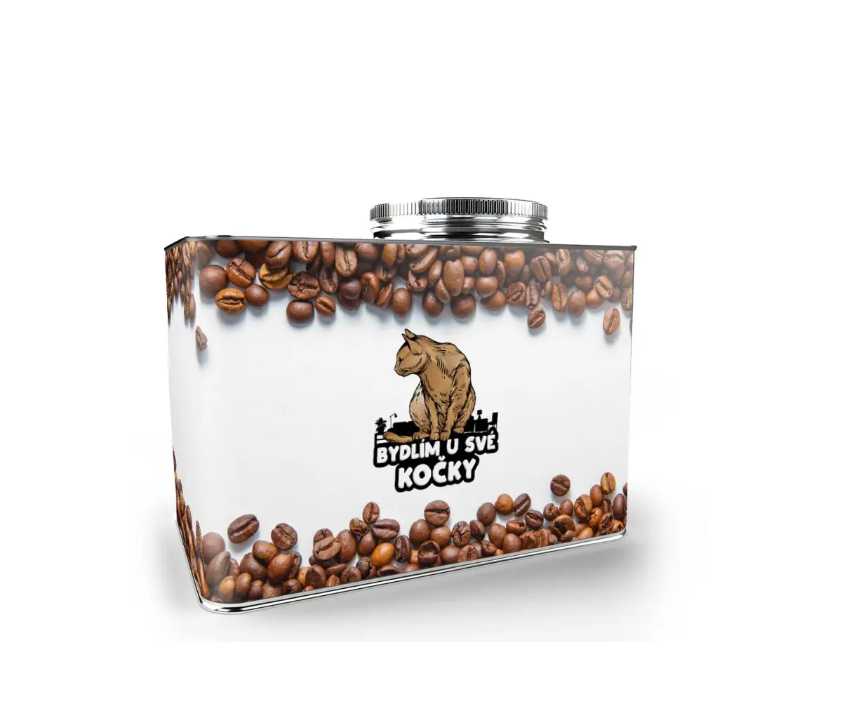 Dárková káva Bydlím u své kočky - 500g