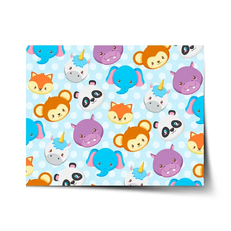 Plakát Zoo pro děti - 90x60 cm