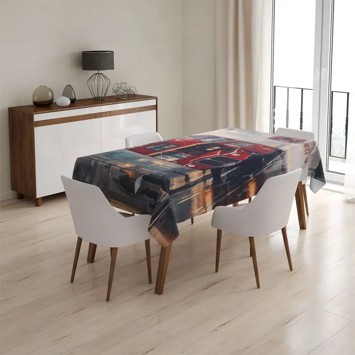 Ubrus Londýn Double-decker 2 - 145x240 cm