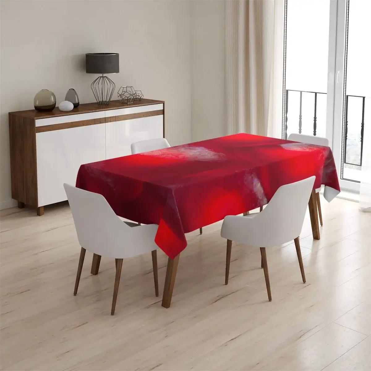 Ubrus Granátové jablko - 130x130 cm