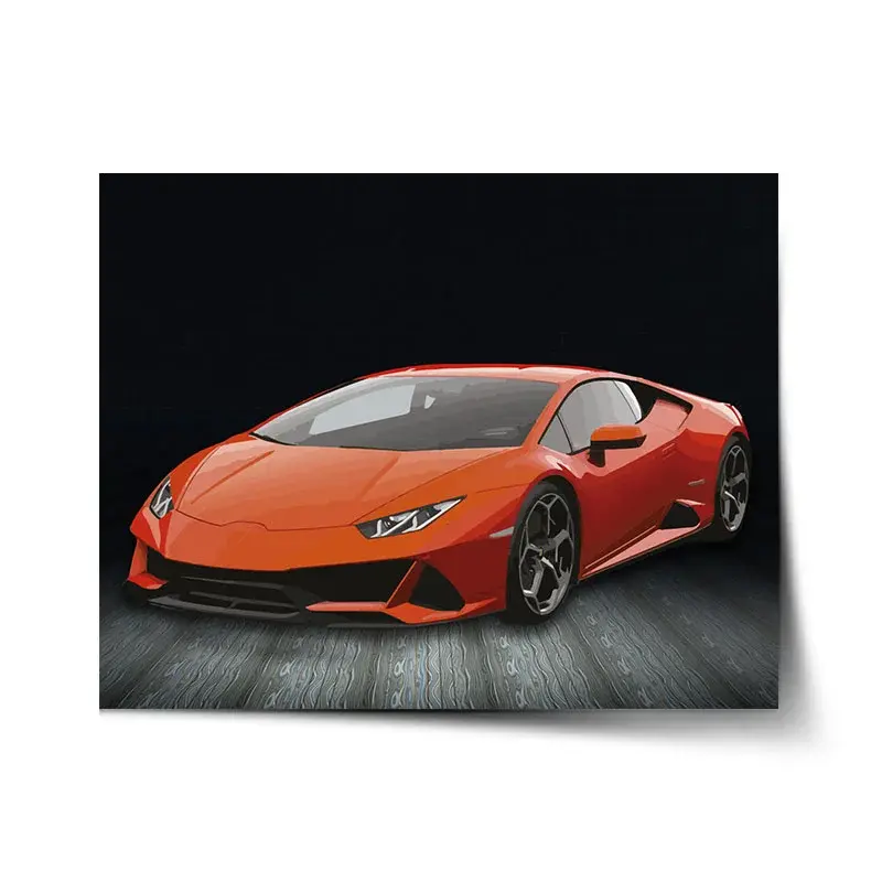 Plakát Sportovní auto 1 - 90x60 cm